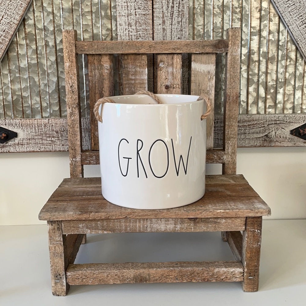 Rae Dunn Grow Planter